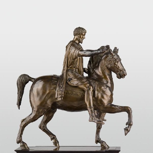 Reiterstatuette des Marc Aurel
