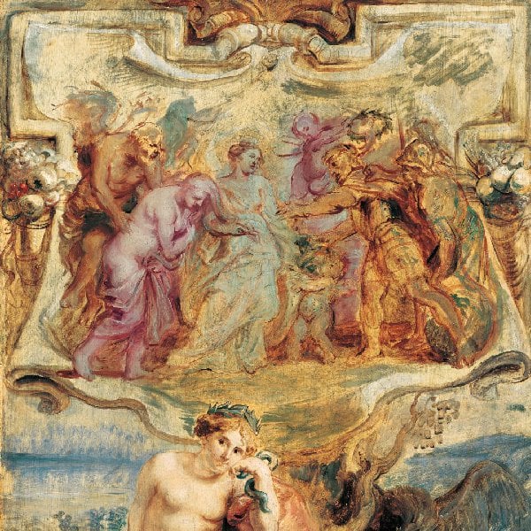 Heinrich IV. ergreift die Gelegenheit Frieden zu schliessen, auch Occasio genannt