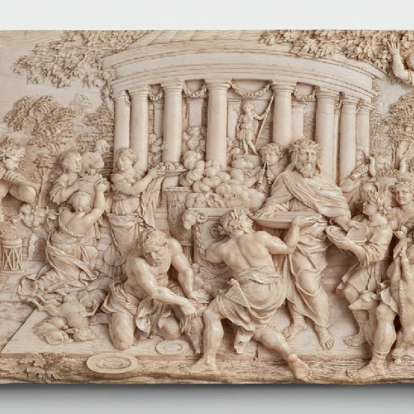 Das Opferfest für die Jagdgöttin Diana auf der Peloponnes
