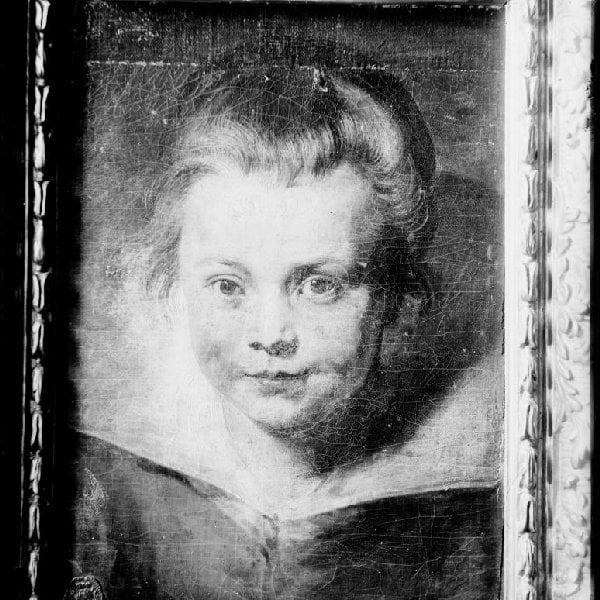 Foto von Rubens, Porträt der Clara Serena Rubens, der Tochter des Künstlers (1611–1623)
