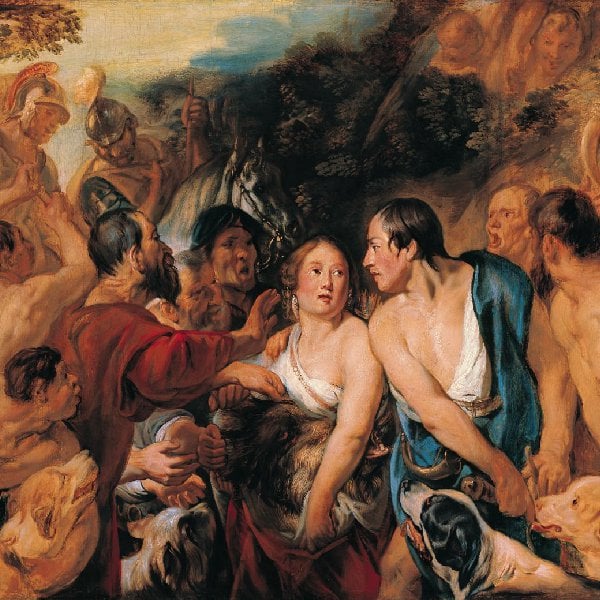 Meleager und Atalante