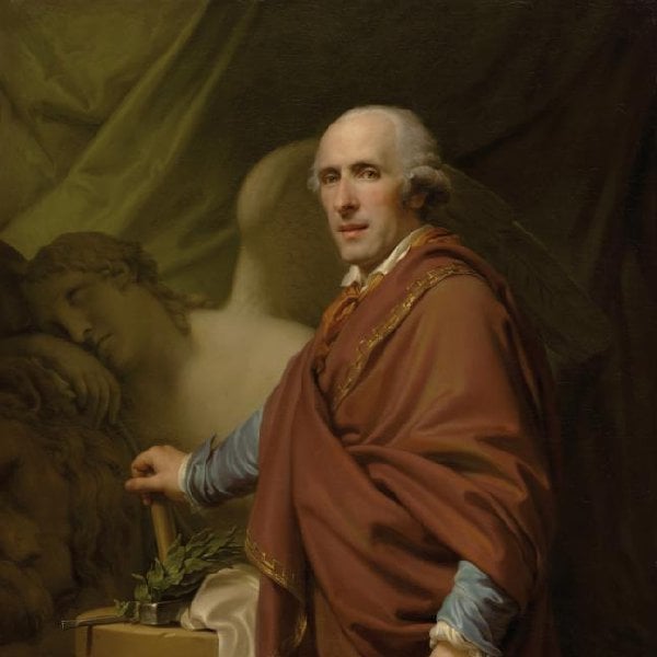 Porträt des Bildhauers Antonio Canova (1757–1822)