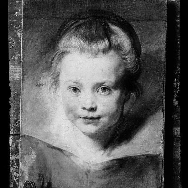 Foto von Rubens, Porträt der Clara Serena Rubens, der Tochter des Künstlers (1611–1623)