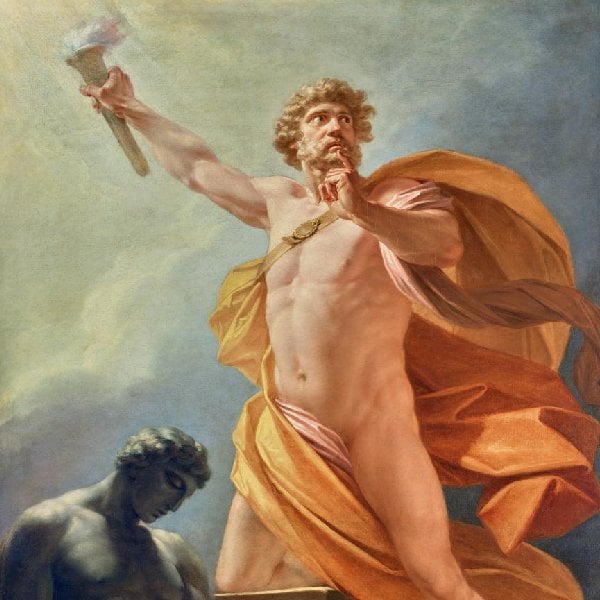 Erschaffung des Menschen durch Prometheus