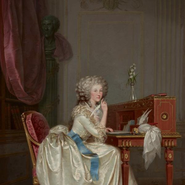 Porträt der Prinzessin Marie-Thérèse-Louise de Lamballe (1749–1792)