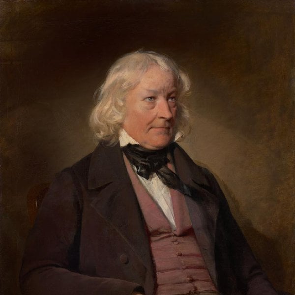Porträt des Bildhauers Bertel Thorvaldsen (1770–1844)