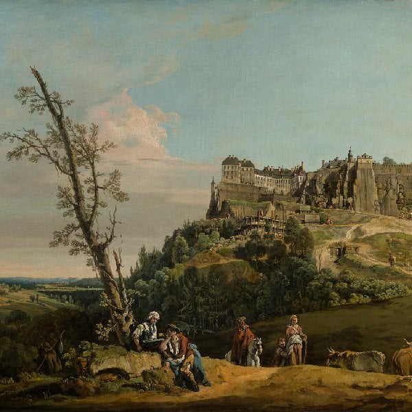 Die Festung Königstein in Sachsen